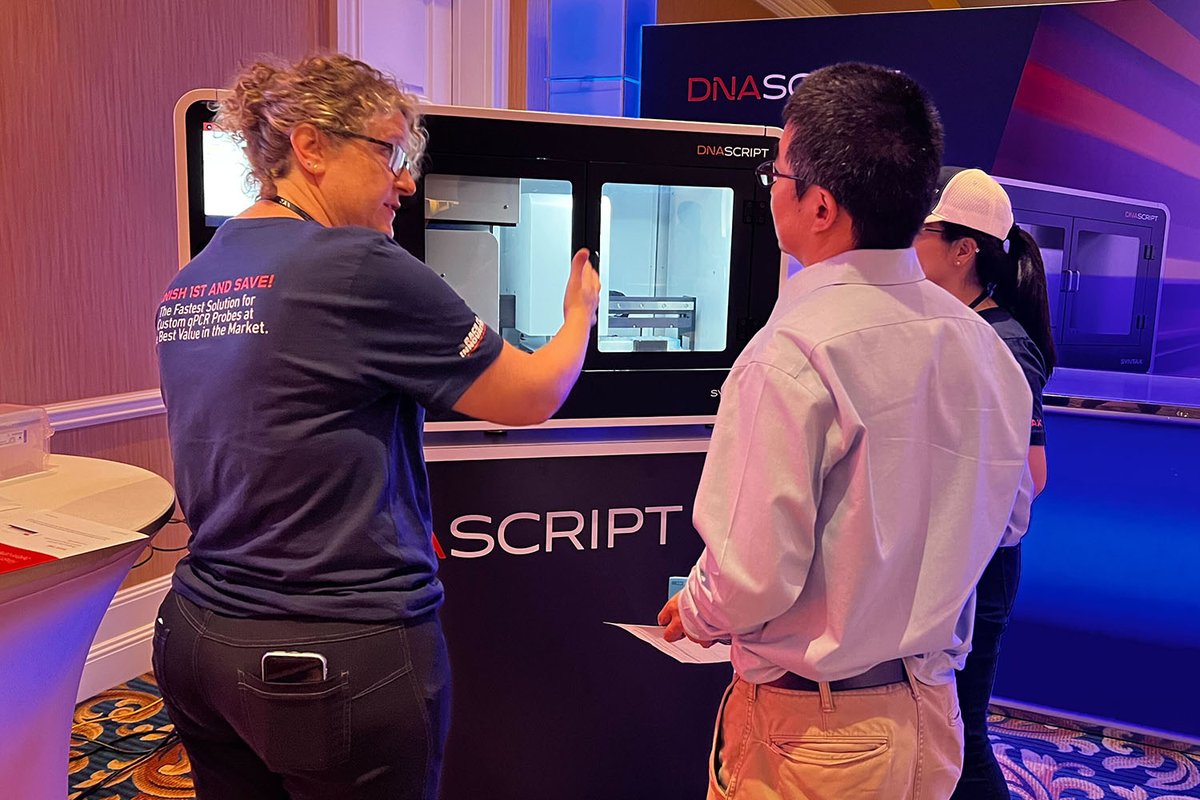 As #AGBT22 closes, we're grateful to connect with other game-changing #biotech companies, friends &amp; colleagues, and showcase the latest capabilities of #SYNTAX to accelerate #genomics workflows. Take a look back this year’s conference. Looking fwd to next year! 
<a href="/agbt/">AGBT Meeting</a>