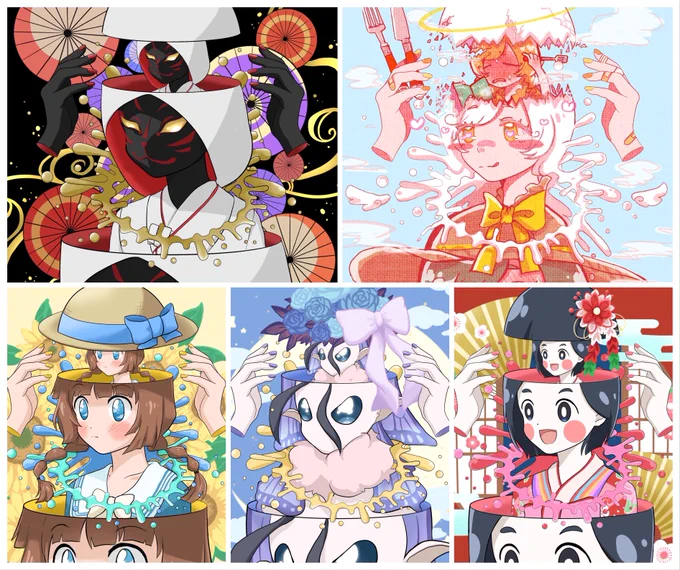Kawaii Girl Collage Eurekaの新作5点追加しました!クオリティーの高い作品が沢山あります! 