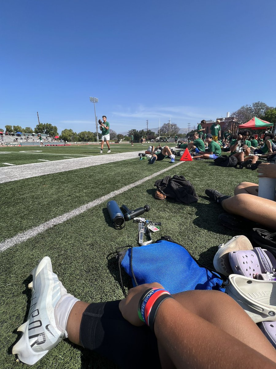 Loved competing at the <a href="/ULV_Football/">La Verne Leopards Football</a> camp and being able to meet <a href="/UlvTom/">Assistant Head Coach/DC Tom Martinez</a> in person and <a href="/CoachGMCampbell/">Coach Campbell</a>

What a great day for football!

Check out this highlight! hudl.com/v/2GJfj1