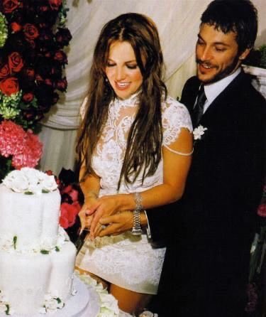 britney's wedding dress