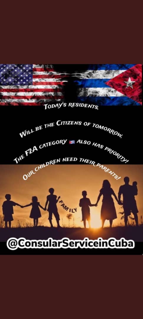 TitaDomnguez's tweet photo. No más separación F2a #ConsularServicesInCuba https://t.co/dK5upsoVFA