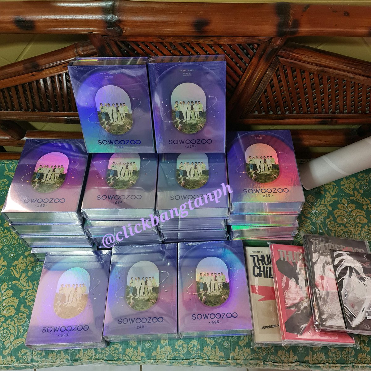 clickbangtanph's tweet photo. Good morning! Soowoozoo DVDs are here 💜

#ClickBangtanPHUpdate https://t.co/u0sRSDUhkd
