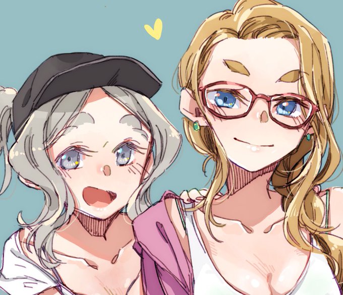 2人の顔面力がつおい(*'q`*)は〜〜めっちゃ可愛いっっっっっ💕 