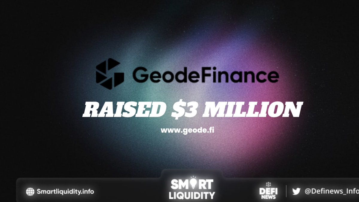 Definews_Info's tweet photo. 🔷 @Geode_Finance thrilled to announce that it has raised $3M from seed funding led my @multicoin

🔷 Also participating in the seed round as #GeodeFinance prominent investors are @yieldyak_, @EdenNetwork @GSR_io and @CsquaredVC 

🔽 INFO
https://t.co/xGk7btbxsI https://t.co/pozewKMd7h