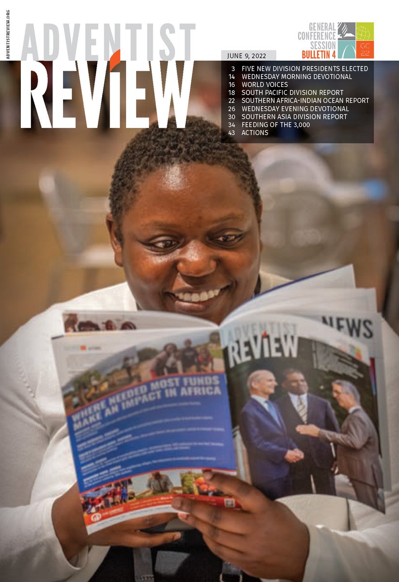 Did you know that you can access the Adventist Review daily bulletins from the 61st General Conference Session at AdventistChaplains.org? Days 1-4 are currently available. Look under the GC Session related documents.