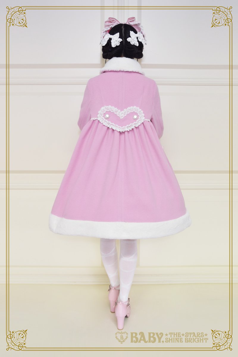 BABY新作情報】ドットリボン♡ハートマーガレットコート/¥54,780（税込
