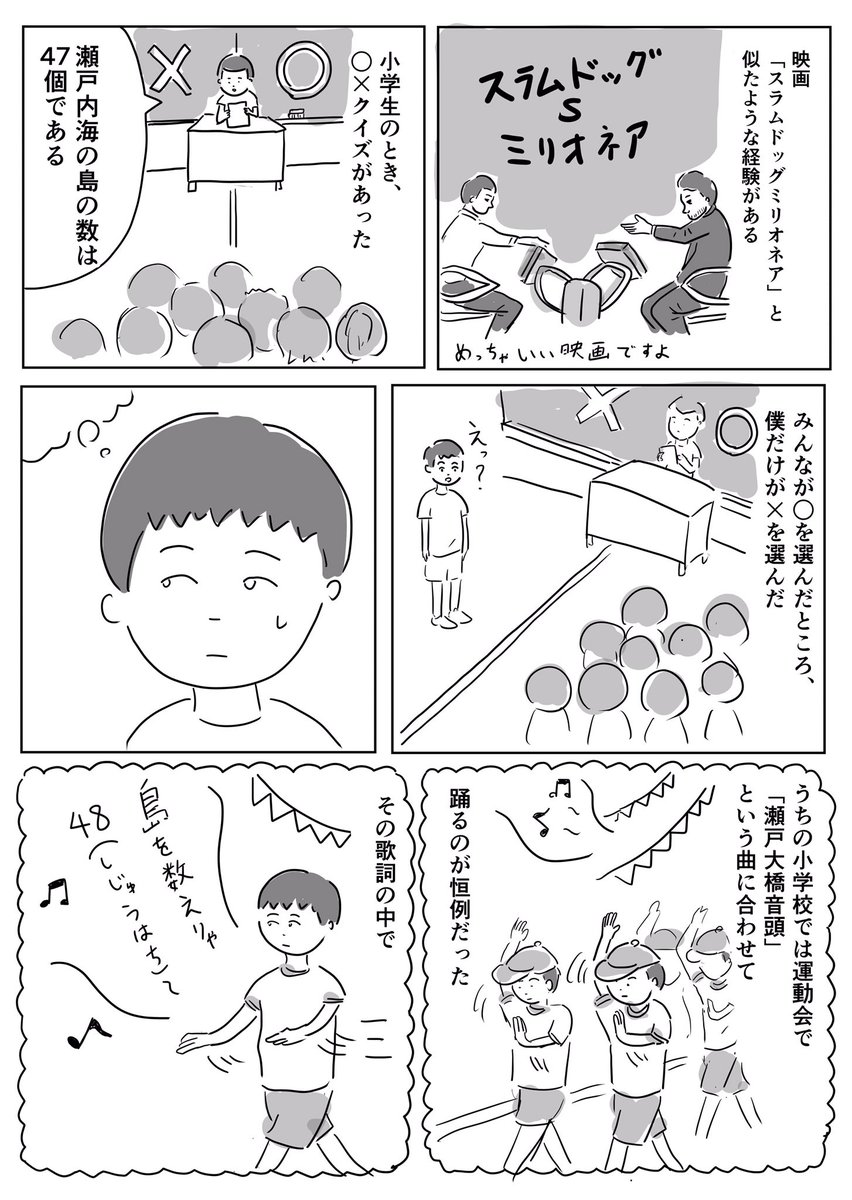 瀬戸内海の島の数は48なんだよ… 