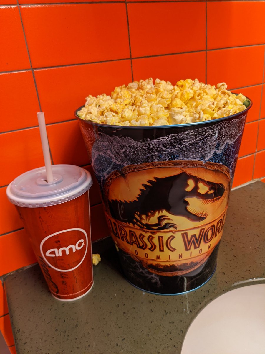 I had high hopes and the movie came through! I'm not sure who isn't liking it, but I for one love this ending to an amazing franchise I just hope they end it there. It made 2.5 hours fly by. The nostalgia was great with JP themes sprinkled in. #JurassicWorldDominion