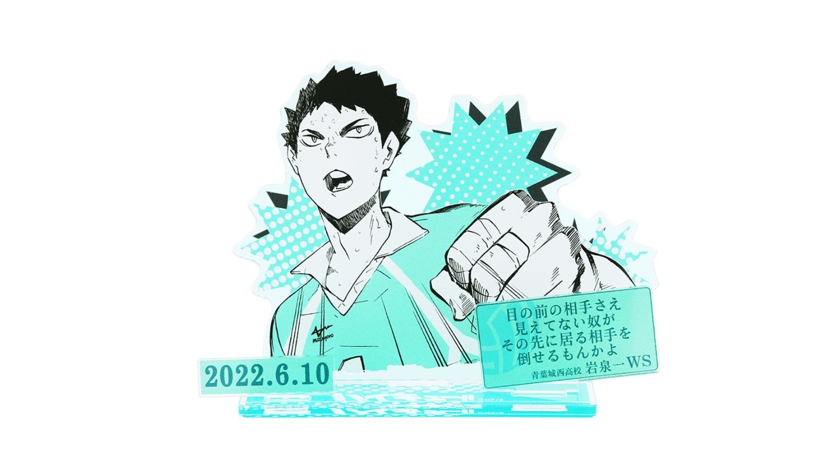 ハイキュー!! バースデー 岩泉一 Amazon.co.jp: ハイキュー 岩泉一 バースデー ブロマイド 特典