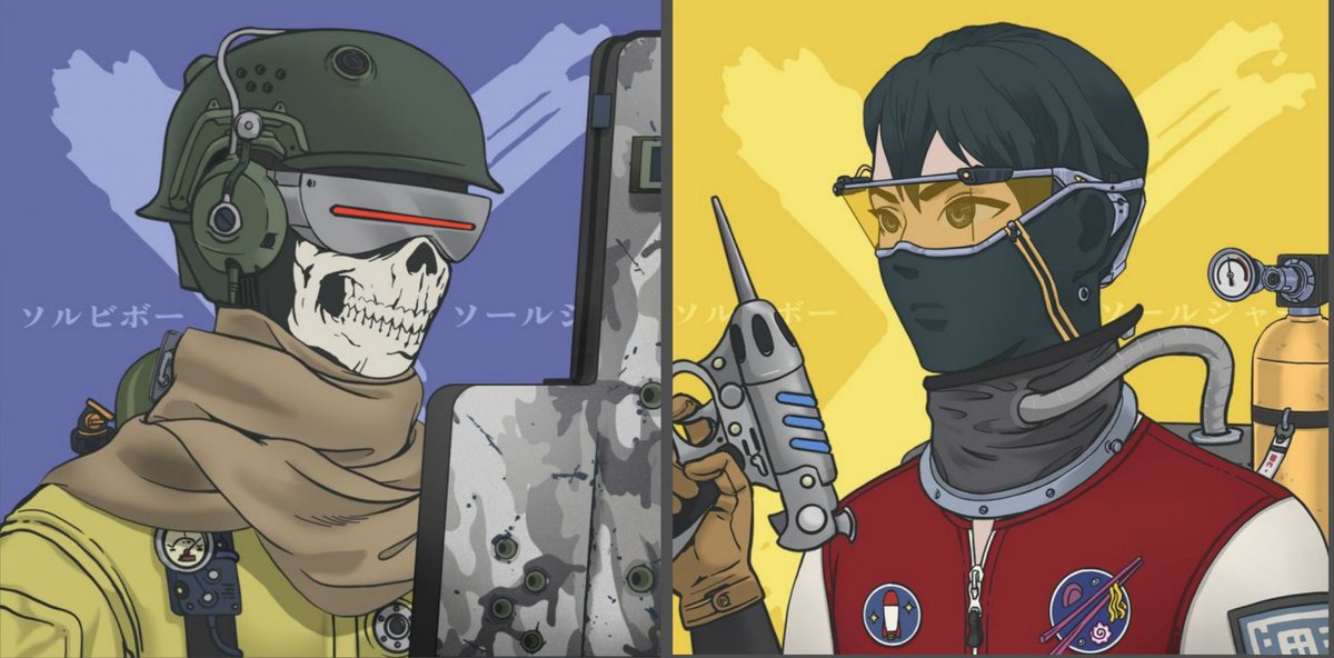 TriskelionNft's tweet photo. @MintOfTheDay Longterm &amp; legit check this out ! manga-inspired, P2E game NFT, perfect amalgamation of high quality art.. We have  @SoldierSolvivora solana base project.. Come join us! #PathfinderSxS https://t.co/byogozsPms