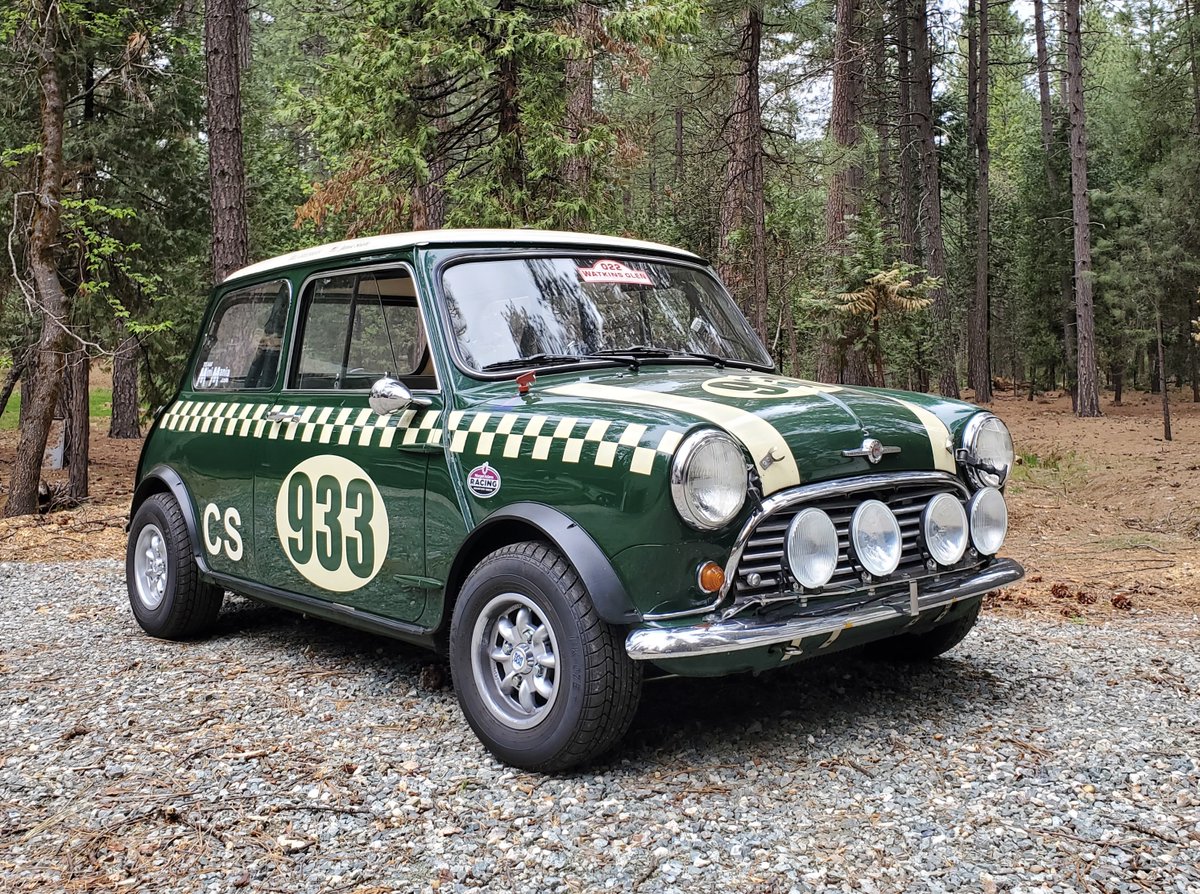 IntrepidAutoist's tweet image. The first and only classic Mini Cooper to run The Great Race.  We're excited to rally from RI to ND in this right-hand-drive, 1964 Morris Mini Cooper S!