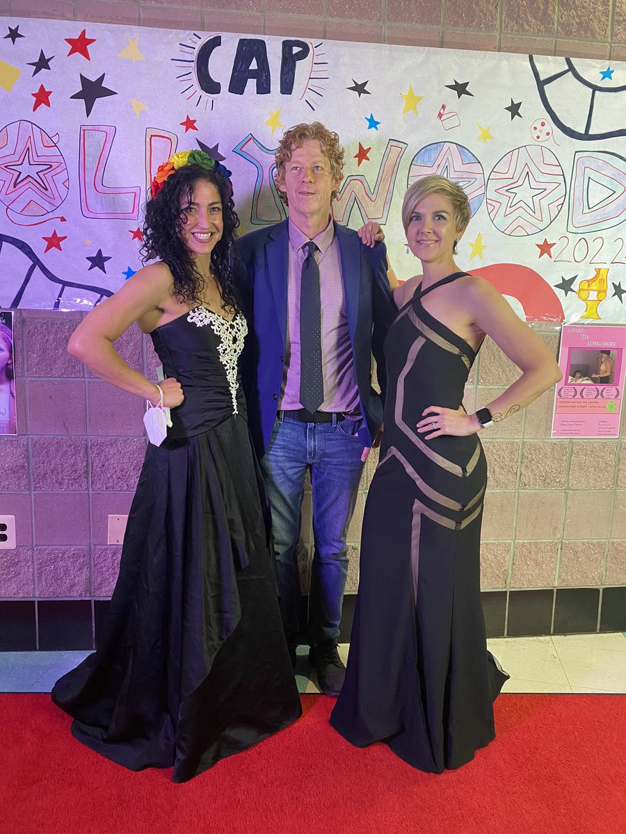 BlairCAP's tweet photo. First CAP Hollywood in three years was a success! These sophomores’ short films were chock-full of important messages. And the red carpet was a blast! https://t.co/WlDW7vWVao