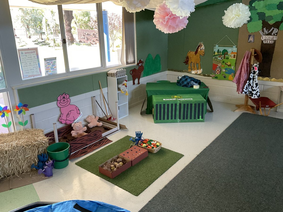 becbowen13's tweet photo. Our dramatic play areas in Kindy.  The Kindy kids are loving them. https://t.co/SKkv7DWwul