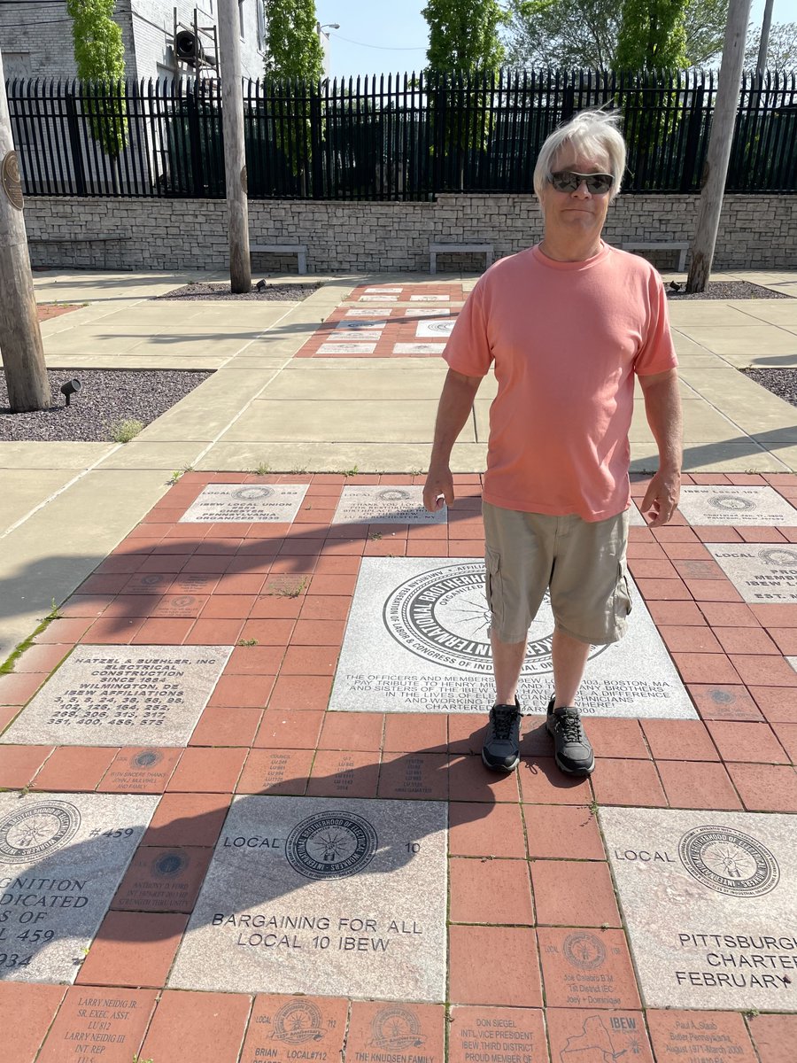 Brother Steve Kimberlin, IBEW Local 456, North Brunswick, New Jersey.