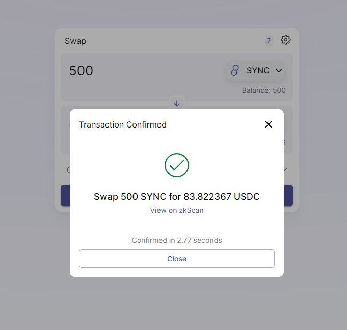 damian_robe's tweet photo. GREAT #L222 #zkSync #Layer2 #ZKRollup #testnet #Ethereum #DeFi https://t.co/YORgJhhEdo