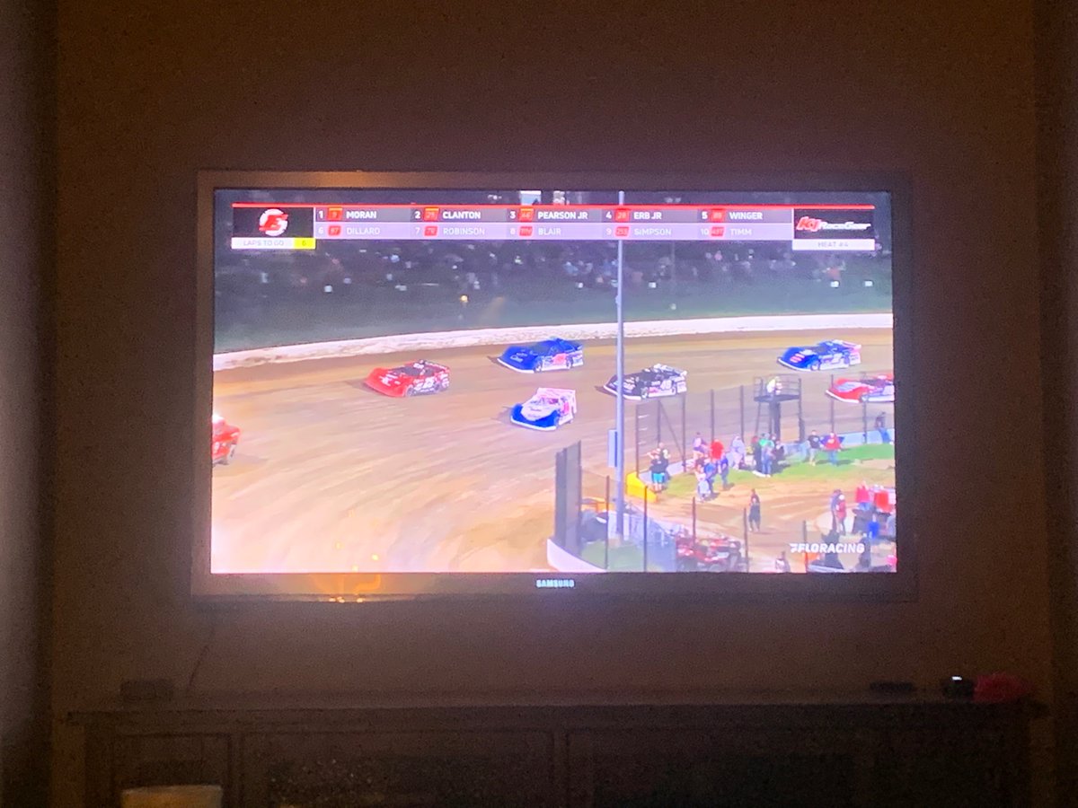 Tuckerdrums's tweet photo. My #tweetyourfloseat isn’t as palatial as @joeduvall91 
@FloRacing 
#EldoraMillion 
#GetWellJosh https://t.co/ssRKexaXAT