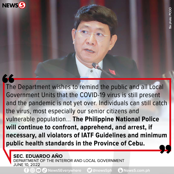 News5 on Twitter "Hindi kinikilala ng Department of the Interior and