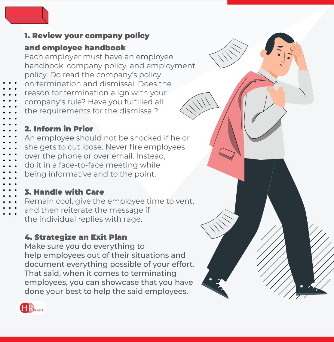 HRinAsia's tweet image. Here are some tips to legally terminate your employe
Read full article: bit.ly/3yWCV9w

#Terminating #worker #HRTips #Humanresource #fired #work #cut #HRInAsia
