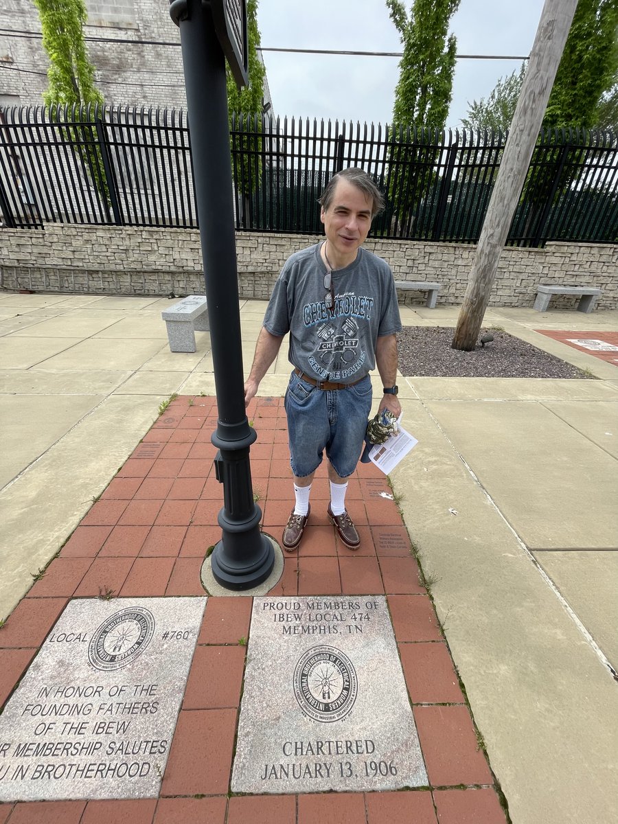 Brother Brian Crist, IBEW Local 474, Memphis, Tennessee.