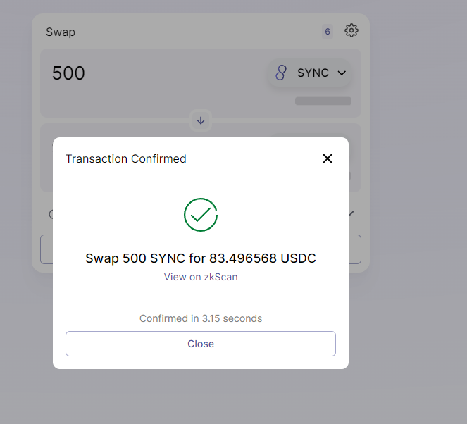 KenyRyder's tweet photo. GREAT #L222 #zkSync #Layer2 #ZKRollup #testnet #Ethereum #DeFi https://t.co/1G3CEPVM14