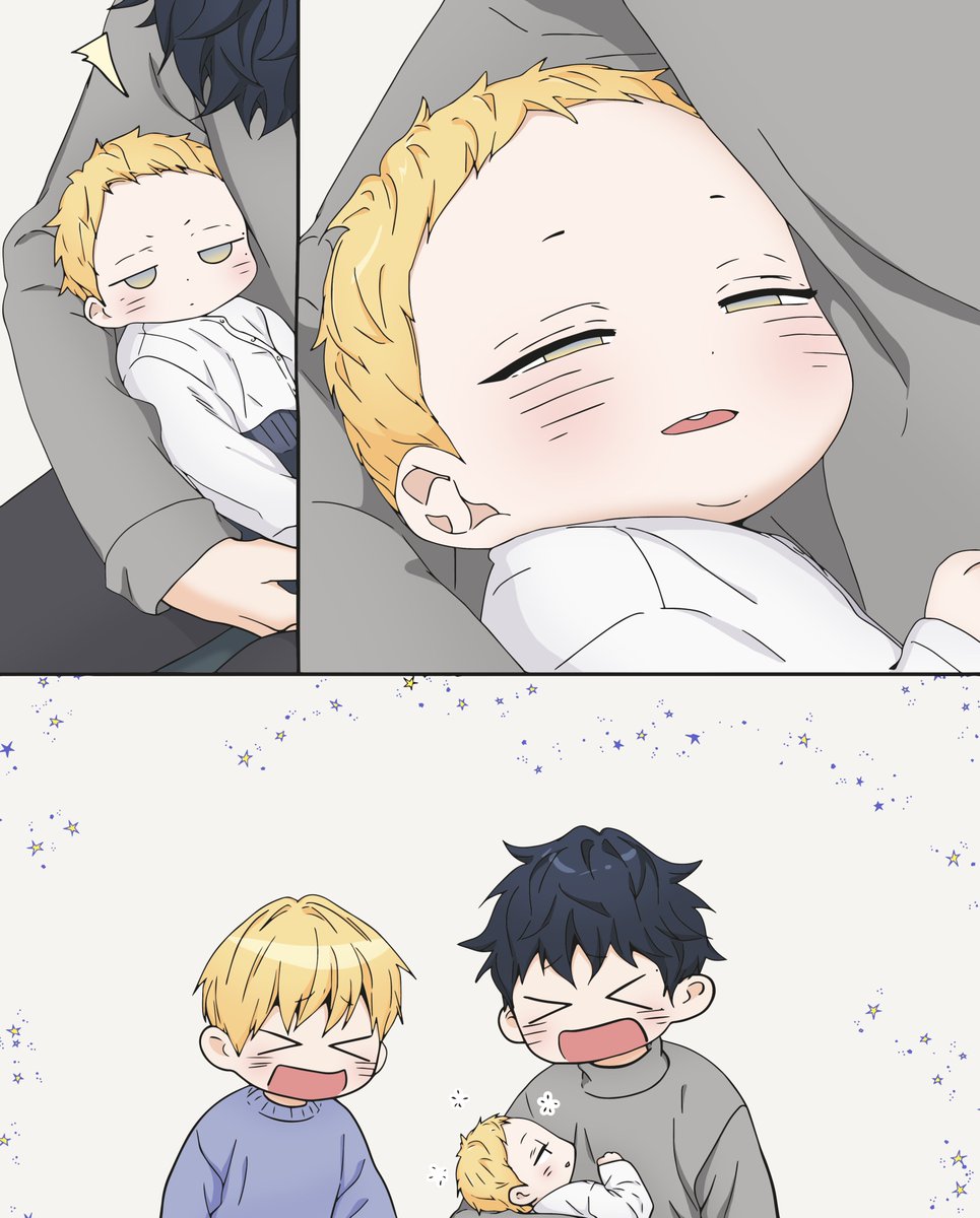 KaremMaquera's tweet photo. i love this family 🥰
Credits: @13_fargo
#EAEUI #ElAmorEsUnaIlusion #LIAI #LoveIsAnIllusion #Omegaverse #yaoi #manhwa #Dojin #Hyesung #Byul #baby https://t.co/94dy7K5roq
