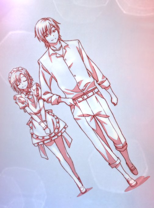 Ретушування минулого зображення.
過去絵レタッチ。 