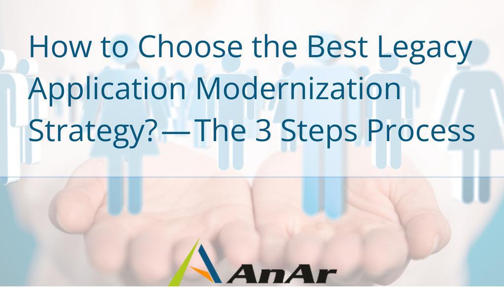 Different approaches to modernize legacy applications

Read more 👉 How to Choose the Best Legacy Application Modernization Strategy? — The 3 Steps Process -  lttr.ai/wq2N

#AppModernization #ModernizationStrategy #ApplicationModernizationStrategy #AnArSolutions