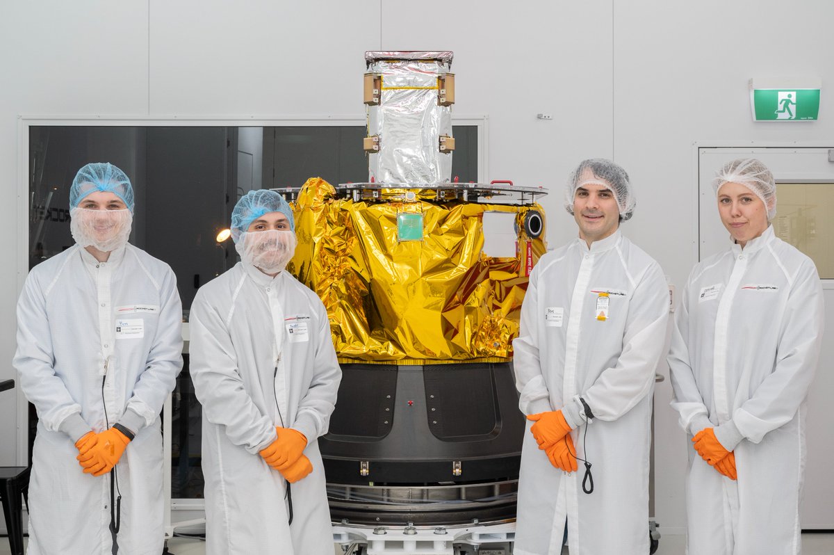 RocketLab's tweet image. Going to the Moon is a team sport. We&apos;re grateful to be on the dream team with @NASA, @AdvancedSpace, and @TerranOrbital as we work together to deploy the first spacecraft to a near rectilinear halo orbit around the Moon.  Learn more about CAPSTONE: nasa.gov/capstone
