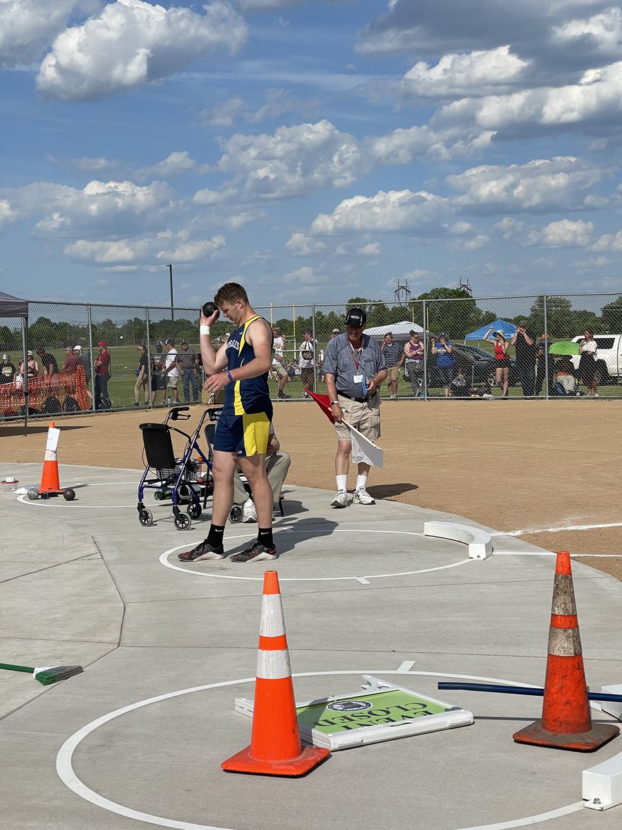 <a href="/TKongsjord/">Tait Kongsjord</a> at <a href="/MSHSL/">Minnesota State High School League</a> boys state track PRd with 47’10 11th in state class A! Good Athlete! Better Young Man! Future is bright! Playing FB for <a href="/UMD_Football/">UMD Football</a>