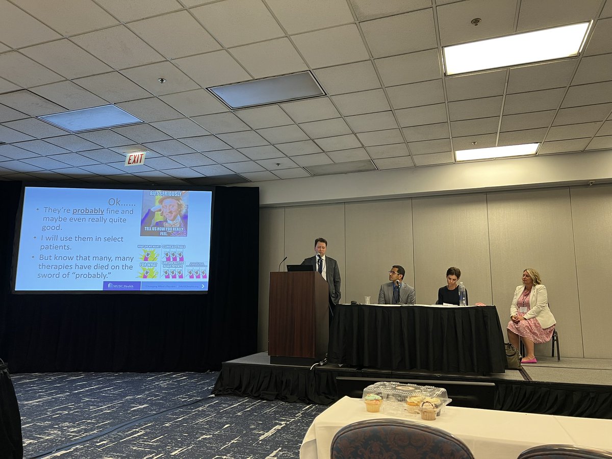 Such an amazing session <a href="/lacoyle78/">laura coyle</a>  and <a href="/HajjJennifer/">Jennifer Hajj, RN</a>. Great start to VAD track sessions. Will let you decide who won the “#GDMT battle for LVADs. <a href="/SPauwaa/">Sunil Pauwaa MD</a> @Brian_Houston12 <a href="/ASAIO8/">ASAIO</a> <a href="/EDavisNurse/">Erin S. Davis</a>