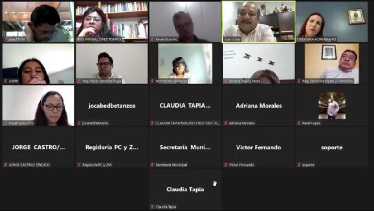 HeJuanrosash's tweet photo. En la sesión ordinaria de Cabildo del día de hoy, realizada de forma virtual; en conjunto con mi compañera Mirna López Torres, Regidora de Derechos Humanos y Asuntos Indígenas, presentamos un punto de acuerdo por el cual proponemos instruir a https://t.co/2TvaH0Dgxt