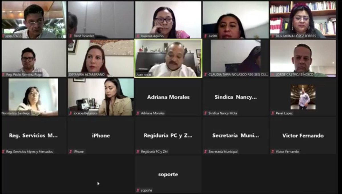 HeJuanrosash's tweet photo. En la sesión ordinaria de Cabildo del día de hoy, realizada de forma virtual; en conjunto con mi compañera Mirna López Torres, Regidora de Derechos Humanos y Asuntos Indígenas, presentamos un punto de acuerdo por el cual proponemos instruir a https://t.co/2TvaH0Dgxt
