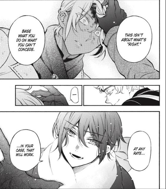 vanoehour's tweet photo. this is the softest vanitas has ever looked and it was while giving noé encouraging words,,, married behavior https://t.co/Ew2iuOTpXP