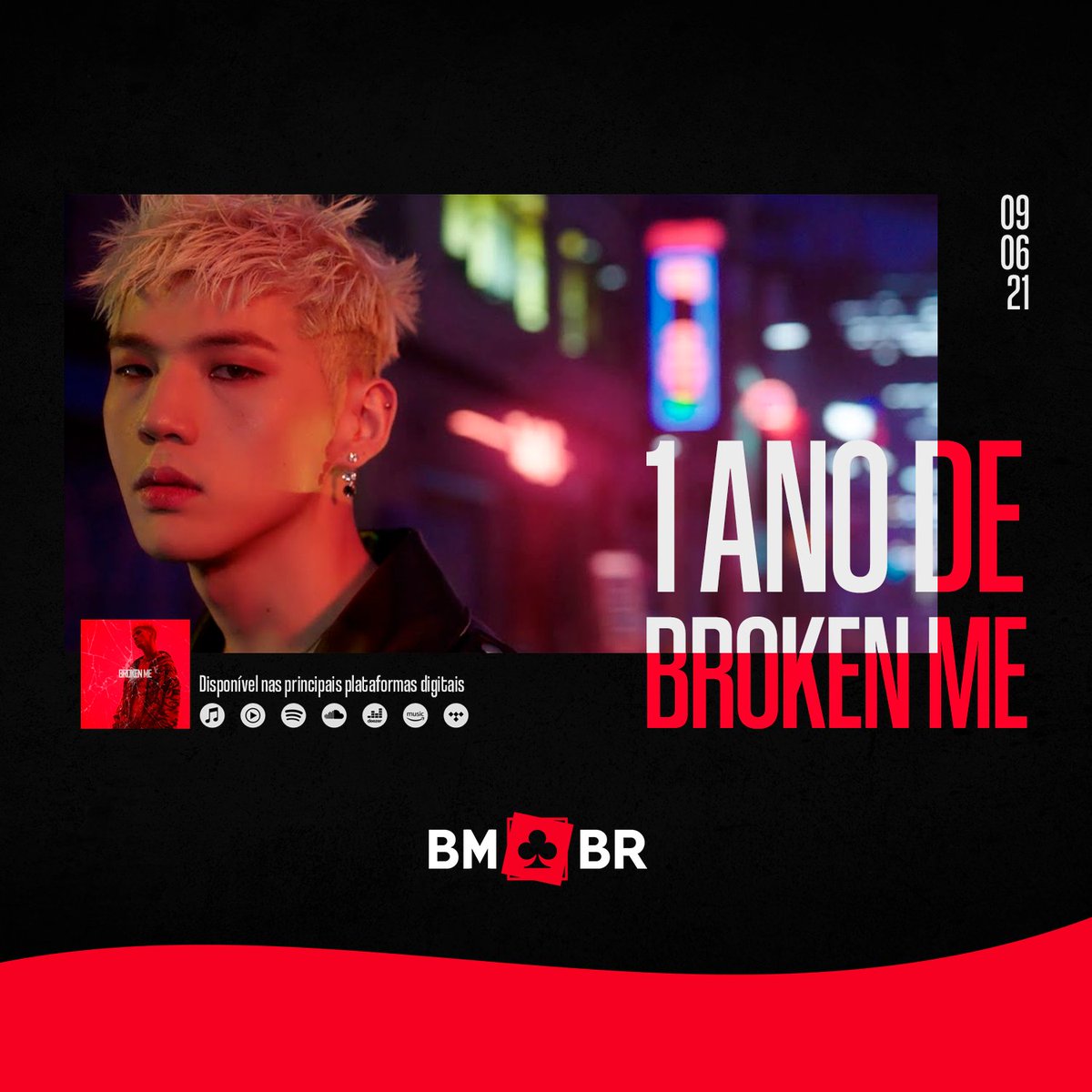 MatthewKim_BR's tweet photo. [♣️] 09.06.22 - Olá Hiddens, hoje é dia de comemorar e parabenizar o @_bigmatthewww por Broken Me, pois faz 1 ano desde que o BM nos abençou com essa lenda!!
Eai, já foram dar o stream diário de hoje ?
#BM #KARD #BROKENME @KARD_Official @altm_Group https://t.co/naADpiIH3H