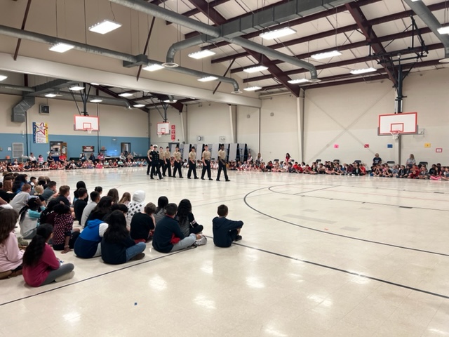 Thank you to our MTHS ROTC Drill Team for doing a tremendous job at today's Respect and Patriotism assembly. Thank you for coordinating this for us, Mrs. Pate.   <a href="/RS_Dolphins/">Ridgeway Elementary School</a> <a href="/MTSDnews/">MTSD News</a> @MTSD_Sup <a href="/MTHS_Pride/">Dennis Adams</a>