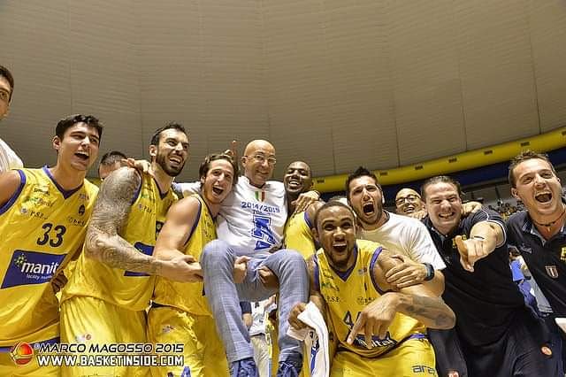 Il 10 giugno 2015 PMS Torino, di coach <a href="/lucabechi70/">Luca Bechi</a>, battendo <a href="/FortitudoAG/">Fortitudo Agrigento</a> in gara5 di finale playoff, conquista la serie A di basket.

#PMSTorino #Torino #basketball #LucaBechi #palaRuffini

📸 @marcomagosso