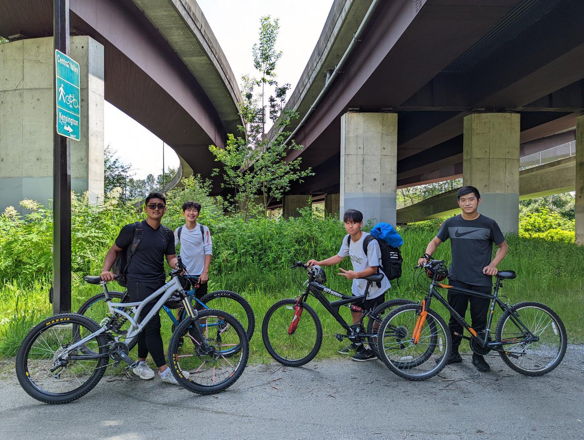 Good thing our Bike Club got their first ride in yesterday! Thanks Mr. Tam &amp; Mr. Tenta for encouraging students to explore Metro Vancouver on 2 wheels! <a href="/VSB39/">Vancouver School Board</a> #GoByBike #WarriorsREACH