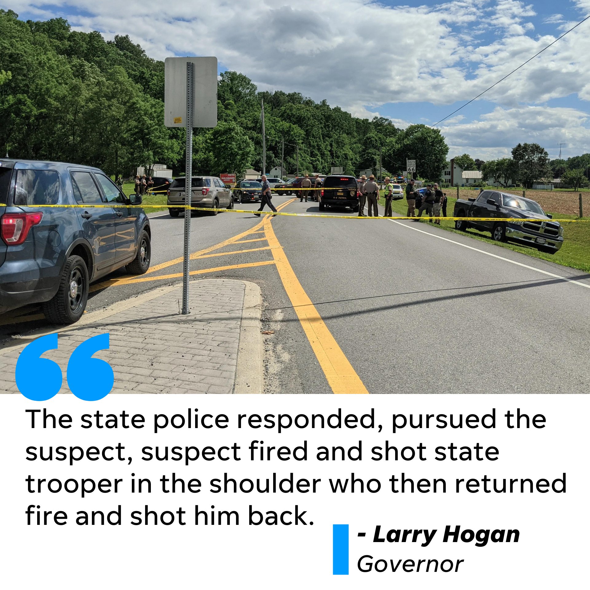 3 dead, trooper and suspect among 3 injured in Smithsburg mass shooting