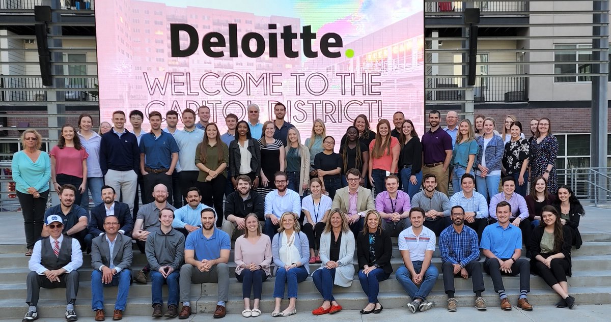 DanielCKinsella's tweet photo. What an awesome start to summer - Deloitte Omaha will be rockin' a new building in the Capitol District later this fall - we got a sneak peek at the space! We are pumped to have innovative space to collaborate with clients and colleagues.
#newoffice #DeloitteUS #Omaha #greatteam https://t.co/mS3XqhdQse