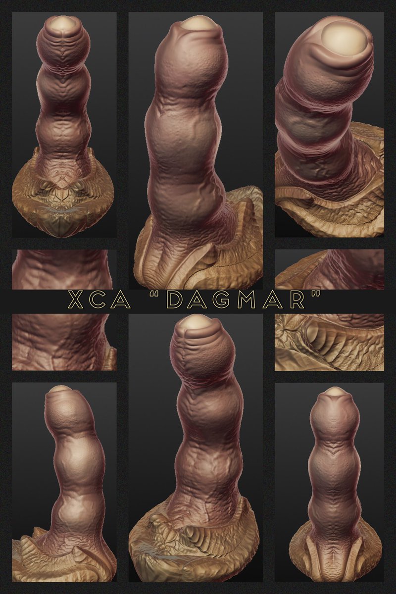 XenocatArtifact's tweet photo. Introducing- 🥚The XCA Dagmar🥚

Dagmar will come in two forms- (Dildo or Ovipositor) after the initial dildo only release.

Can you feel the eggs queued…pulsing…slipping beneath the fleshy mass waiting to be given to their gracious new host? #xenocatartifact #xca #oviposition https://t.co/ffwTAyqAIs