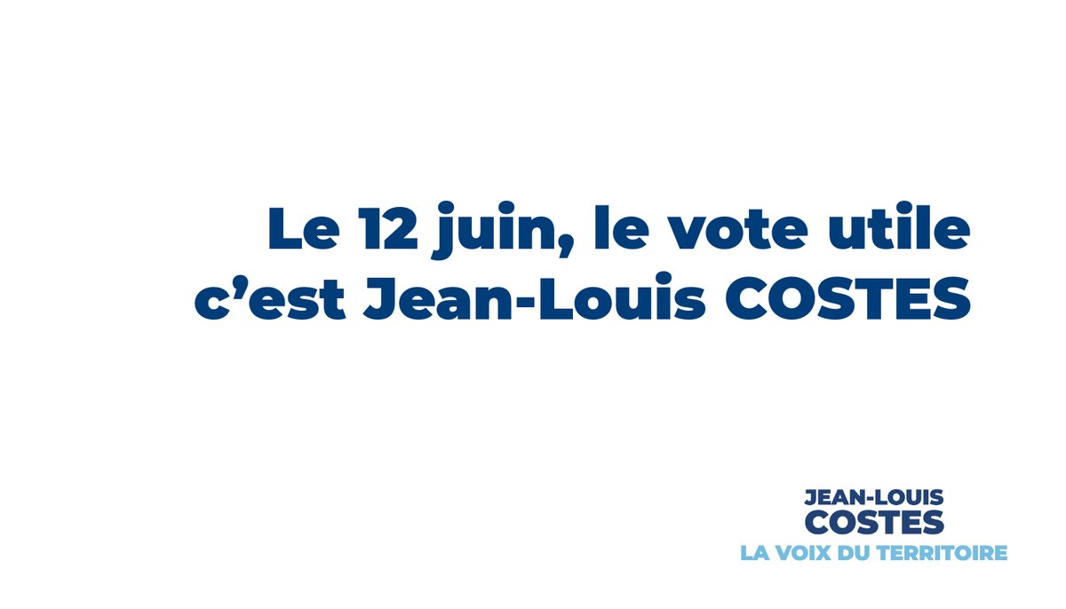 [ #1erTour ] 

#VoteUtile 
#LaVoixDuTerritoire  #DéputéUtile