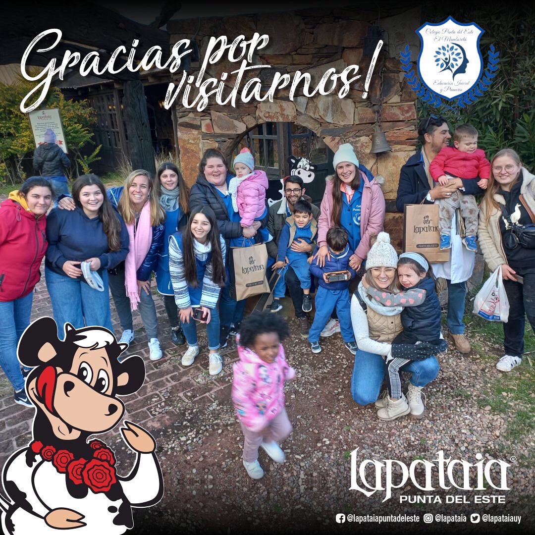 LAPATAIAUY's tweet photo. 😁Agradecemos a Colegio punta del Este por su hermosa visita!

☺️Esperamos que hayan disfrutado de esta experiencia especial junto a la naturaleza!

😁Los esperamos pronto para volver a divertirnos y deleitarnos juntos!

#Lapataia #Lapataiapuntadeleste #visita #escuelas #paseo https://t.co/ayt3AVWZjj