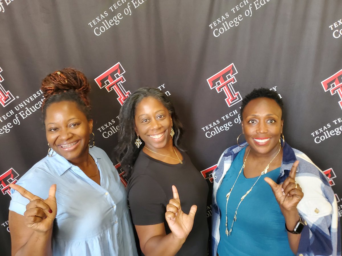adriane__denise's tweet photo. Texas Tech Principal Fellows (3 of 6) having a great day of learning in Lubbock. Thanks Dallas ISD for believing in us. @LEAD_DallasISD @ACEDallasISD @dallasschools @DouglassStem @BurlesonDISD  
@BlantonBruins
#DallasISD  #Cohort1 @loveimoben
@contactawj https://t.co/wdJpIyc9Fv