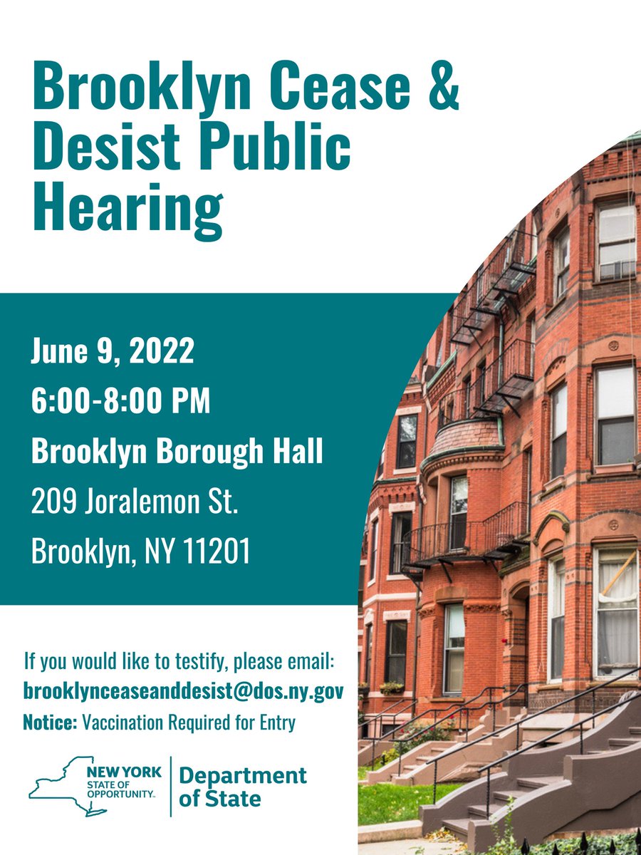 Greetings Community!

Just taking a moment to amplify this forum is happening right now. Tune in to learn more and hear from neighbors in Brooklyn. 

#BrooklynCB5