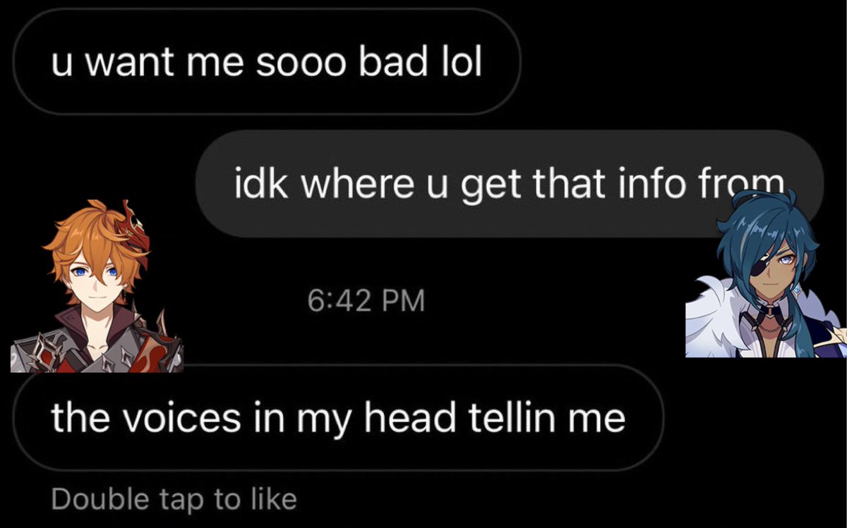 the voices #kaeya #childe #genshinimpact #原神 #chaeya