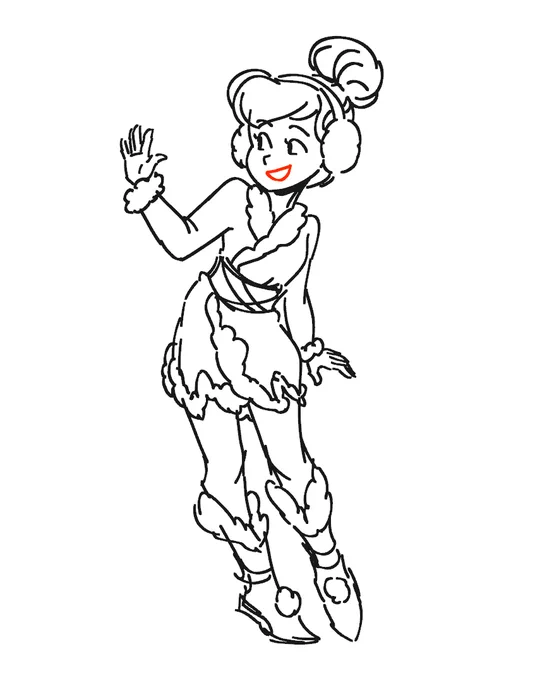 Tinkerbell's winter outfit??? S tier 