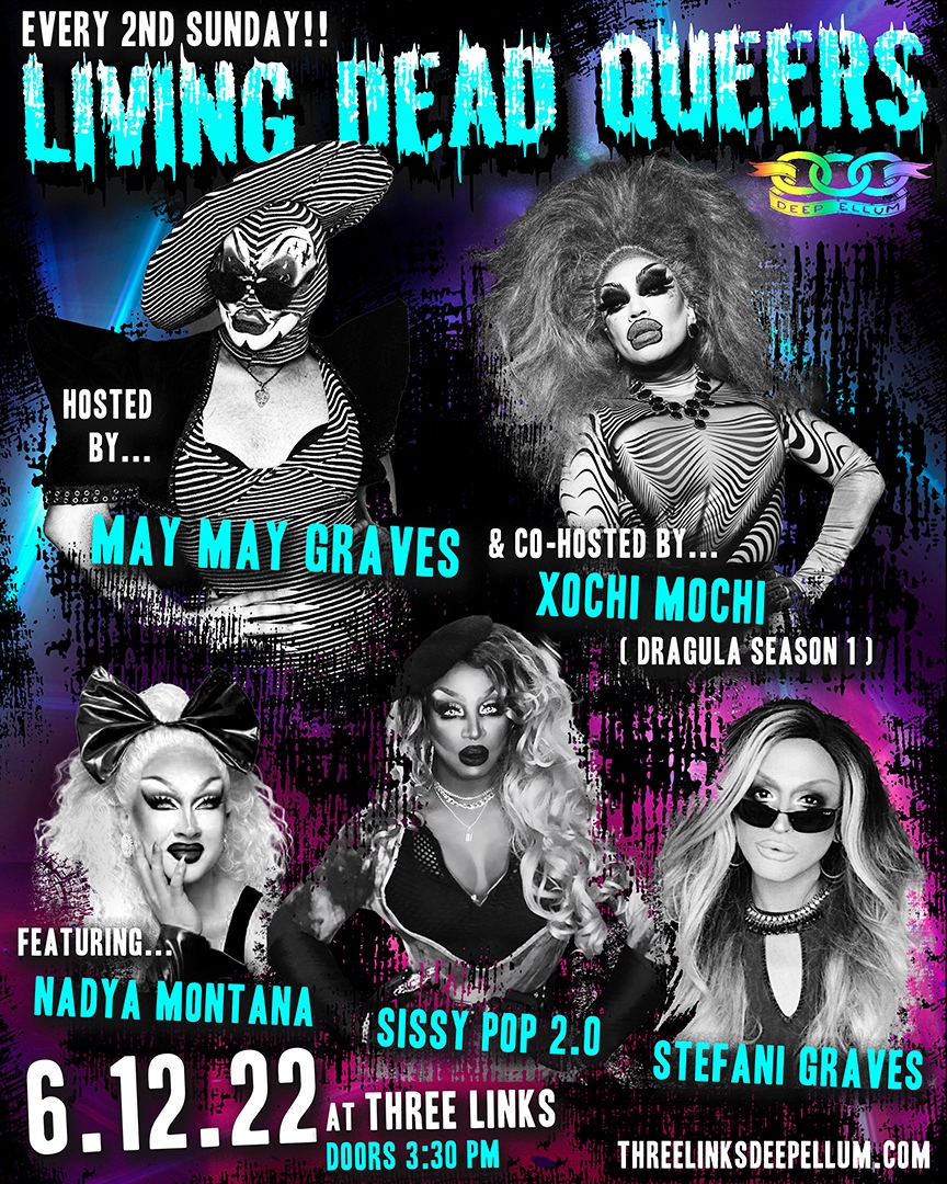 3LinksDeepEllum's tweet photo. Our monthly drag show is 🔥BACK🔥, hosted by @MayMayGraves & @Xochi_Mochi, feat #NaydaMontana, #SissyPop, & #StefaniGraves!! Grab your tickets now or just come on by THIS SUNDAY!!
https://t.co/zEQl4ZzOt0
#deepellumdrag #dallasdrag https://t.co/uoa54Zojqs