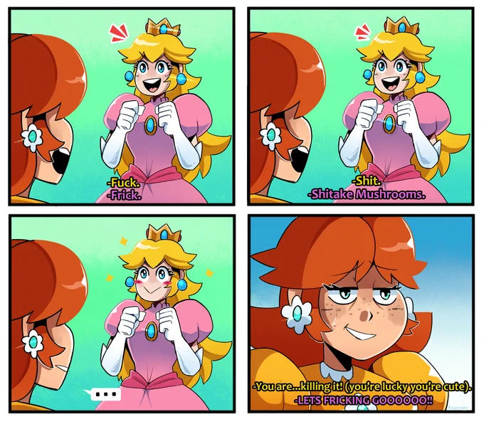 Peach Loses her Sh*t (2/2) 