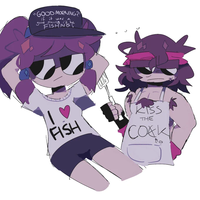 finished my pico day drawing but unfortunately i cant upload it until pico day (JUNE 11th!!!) (also a doodle) 