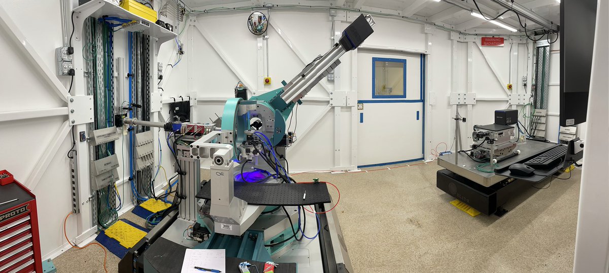 All ready for the first user at the new <a href="/SSRLnews/">SSRL</a> beamline at <a href="/SLAClab/">SLAC National Accelerator Laboratory</a>. Here we go!